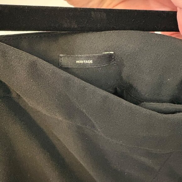 Talbots Women's Heritage Cropped Straight Leg Dress Pants Trouser Black Size 14 - Picture 8 of 11